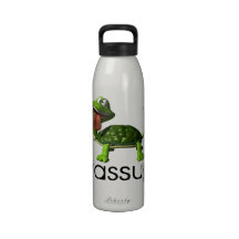 Wassup Turtle Reusable Water Bottles