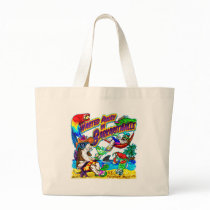 Wasted Away in Barkaritaville Canvas Bags