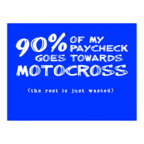 Wasted Money Dirt Bike Motocross Poster posters