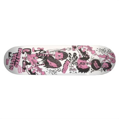 Wasted Youth Skate Boards by Jeremyville