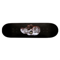 WASTED YOUTH SKULL OLD SCHOOL DECK skateboards by twistedgem71 WASTED YOUTH SKULL OLD SCHOOL DECK skateboards
