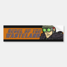 Wasteland Bumper Sticker