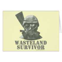 Wasteland Survivor Greeting Card