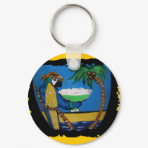 Wastin Away Parrots keychains