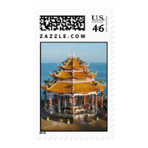 Wat Koh Loi ... Si Racha, Chonburi, Thailand Postage Stamps