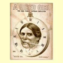 Watch her, She's Funny postcards