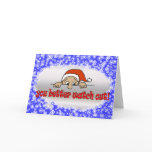watch out greeting cards