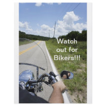 Watch out for Bikers Custom Flyer