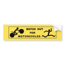 Watch out, Man! Bumper Stickers