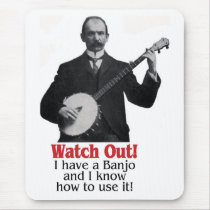 Watch Out Mosuepad mousepads