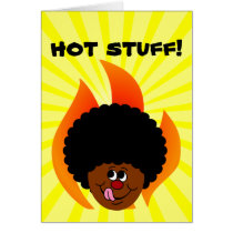 Watch Out You are in the Presence of Hot Stuff Cards