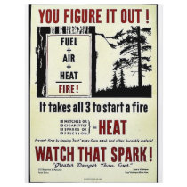Watch That Spark flyers by ww2posters Watch That Spark flyers