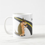 Watch This! Armadillo crossing the road mug