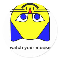 watch your mouse stickers by lonvig watch your mouse stickers