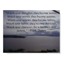 “Watch your thoughts, they become word... posters by meticule “Watch your thoughts, they become word... posters
