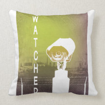 Watched Surveillance Pillow
