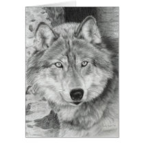 Watchful Eyes Blank Card by CarlaKurtArt Watchful Eyes Blank Card