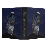 Watchful vulture vinyl binder
