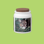 Watching Cougar Candy Jar