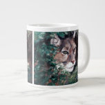Watching Cougar Jumbo Mug