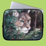 Watching Cougar Laptop Sleeve