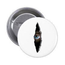 Watching Pinback Button