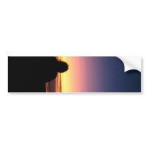 Watching Sunset bumper stickers by thedustyphoenix Watching Sunset bumper stickers