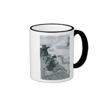 Watching the Fight at Bunker Hill illustration Coffee Mugs