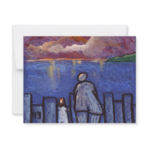 WATCHING THE SUNSET WITH GRANDAD CUSTOM INVITE