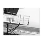 Watching the Surfers postcard