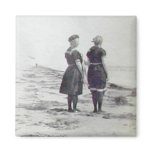 Watching the Waves Fridge Magnet