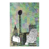 "Watching too much TV" Print posters