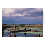 Watching Waterfowl Greeting Card