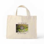 watching you, BIGFOOT, was here first . Tote Bag