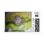 watching you, watching you postage stamp