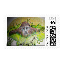 watching you, watching you postage stamp