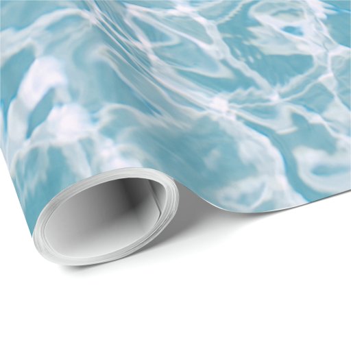 Water 1 wrapping paper Zazzle