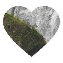 Water and Earth Heart Sticker