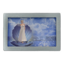 Water Angel Belt Buckle