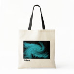 water angel canvas tote bag