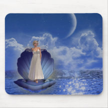 Water Angel Mouse Pad