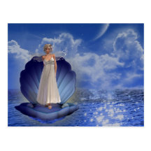 Water Angel Postcard