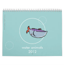 water animals 2012 - with your own words calendar