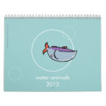 water animals 2012 - with your own words calendar