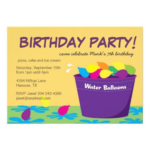 water-balloon-party-invitation-5-x-7-invitation-card-zazzle