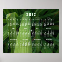 Water Beads on Grass Posters
