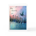 Water Birds, With Sympathy... Card by SherryHolderHunt Water Birds, With Sympathy... Card