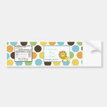 Water Bottle Label Jungle King Lion Safari Zoo Bumper Stickers