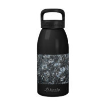 Water Bottle - Painting Winter Flowers (Stylized) water bottles