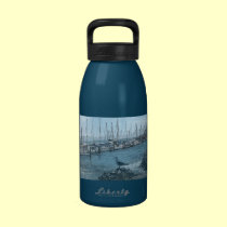 Water Bottle-Seagull and Sailboats water bottles